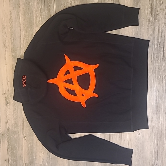 WyCo Mickey Mouse Anarchy Zip Hoodie - Sz L - Picture 3 of 4